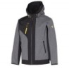 CHAQUETA ISSA LINE RUSH GRIS/NEGRO T-S 04526B