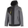 CHAQUETA ISSA LINE RUSH GRIS/NEGRO T-L 04526B