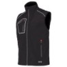 CHALECO ISSA LINE SOFTSHELL SNAPPY NEGRO T-S 04509