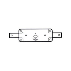CERRADURA PUERTA METALICA 1511-AV MCM