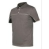 POLO ISSA EXTREME MANGA CORTA GRIS CLARO T-L
