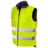 CHALECO REVERSE AZUL/AMARILLO FLUOR 4069 TALLA L
