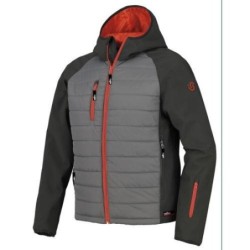 CHAQUETA BONNY GRIS-NEGRO 4094B T- L