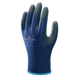 GUANTE NITRILO MICROPOROSO NYLON SHOWA SH380-M