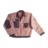 CAZADORA CON CODERAS BEIG/MARRON TALLA S