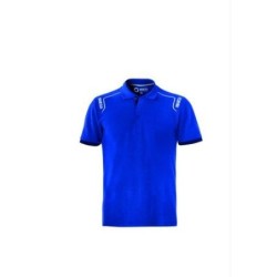 POLO TECH STRETCH BLUE 02407AZ5 T-2XL