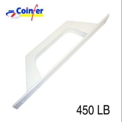 ASA ALUMINIO PARA CORREDERA BLANCO 450