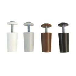 TOPE PERSIANA 40MM BLANCO 2 UNIDADES