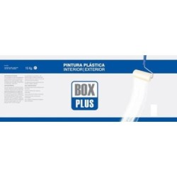 PINTURA PLASTICA INT/EXT.BOX PLUS BLANCO MATE 15KG