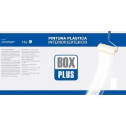 PINTURA PLASTICA INT/EXT.BOX PLUS BLANCO MATE 5KG
