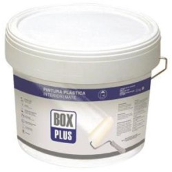 PINTURA PLASTICA INT. BOX PLUS BLANCO MATE 20KG.