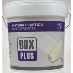 PINTURA PLASTICA INT. BOX PLUS BLANCO MATE 12KG.