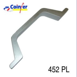 ASA ALUMINIO PARA CORREDERA PLATA 452