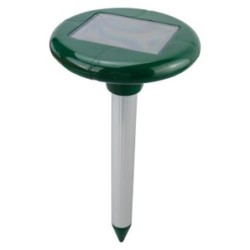 AHUYENTADOR SOLAR LED Y VIBRACION PARA TOPOS B2514