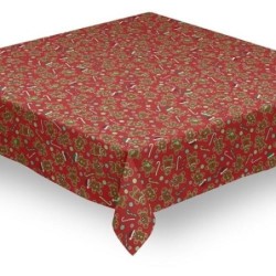 MANTEL CONFECCIONADO PVC NAVIDAD 5 140X200CM
