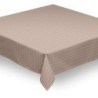 MANTEL CONFECCIONADO VINILO TRADITION MOKA 140X140