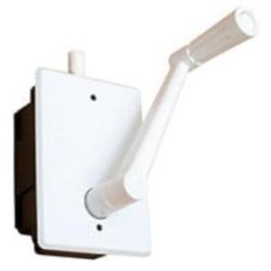 TORNO PERSIANA EMPOTRAR PR17 BLANCO 90039