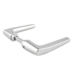 MANIVELA ALUMINIO PLATA CON CUADRADO 6 MM. 45188