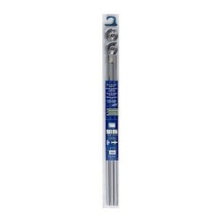 BARRA BAÑO ANGULAR ALUMINIO BRILLO BB400