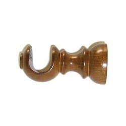 SOPORTE LISO ABIERTO 74/20 NOGAL 0741