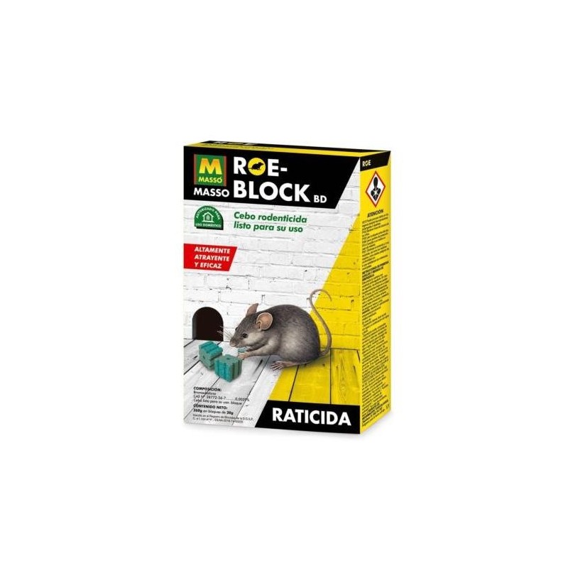 RATICIDA ROE BLOCK 260GR. 231534