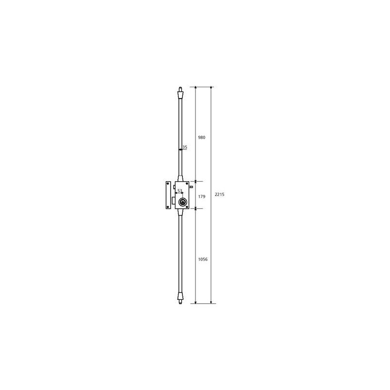 CERRADURA SEGURIDAD TS30/T6/IAE TESA