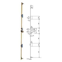 CERRADURA SEGURIDAD TLPN5/66/LE