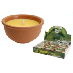 VELA TARRO TERRACOTA CITRONELA 13CM CC5000050