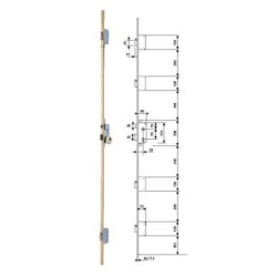 CERRADURA SEGURIDAD TLPN3/66/LC