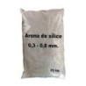 ARENA SILICE S GRUESA (SACO-25 KG.)