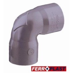 CODO PVC GRIS HM.-HM. 87  32 MM. 205282