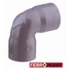 CODO PVC GRIS HM.-HM. 87  32 MM. 205282