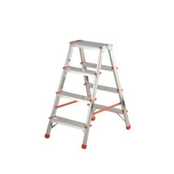 TABURETE ALUMINIO DOBLE SUBIDA 3 PELDAÑOS BA220