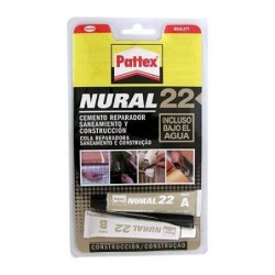 JUEGO CEMENTO ADHESIVO GRIS 22 ML. NURAL-22