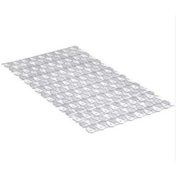 ALFOMBRA BAÑO PVC 70X36 BLANCA 5510201