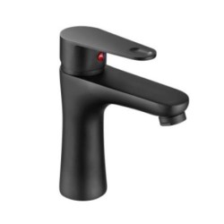 GRIFO MONOMANDO DANUBIO NEGRO LAVABO 49052