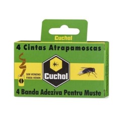 CINTAS ATRAPAMOSCAS CUCHOL 4UDS 37001