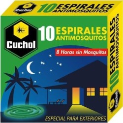 ESPIRAL ANTIMOSQUITOS CUCHOL 10UDS