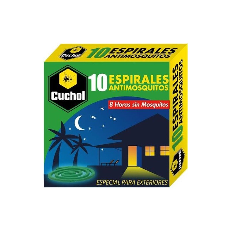 ESPIRAL ANTIMOSQUITOS CUCHOL 10UDS