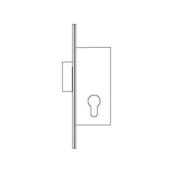 CERRADURA PUERTA METALICA 2201/15/HZ TESA