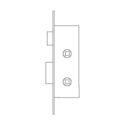 CERRADURA PUERTA METALICA 2204/15/ NM TESA