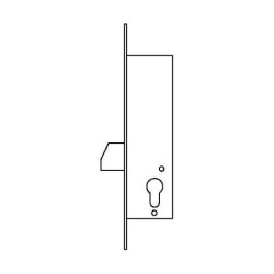 CERRADURA PUERTA METALICA 2211/20/AI TESA