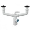 SIFON DOBLE EXTERIOR S-40 1 1/2X70 05078