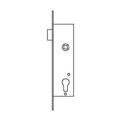 CERRADURA PUERTA METALICA 2219/203/AI TESA
