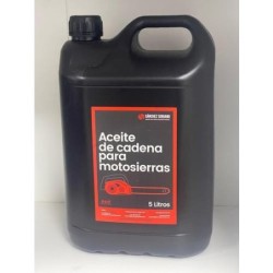 ACEITE ESPECIAL CADENAS MOTOSIERRA SAE 40 5L.