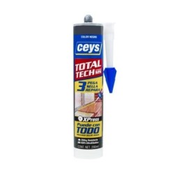 CEYS TOTAL TECH NEGRO CARTUCHO 290 ML. 507221