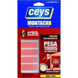 CINTA ADH.DOBLE CARA MONTACK XPRESS PRECORTADA