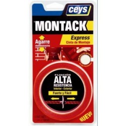 MONTACK EXPRESS CINTA 2,50 M. X 19 MM. 507240