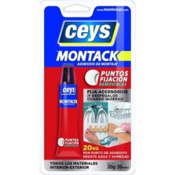 MONTACK PUNTOS FIJACION TUBO 20GRS. 507400