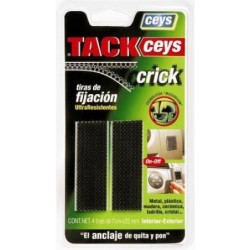 TACKCEYS CRICK 4 TIRAS DE 7 CM. X 25 MM.507623